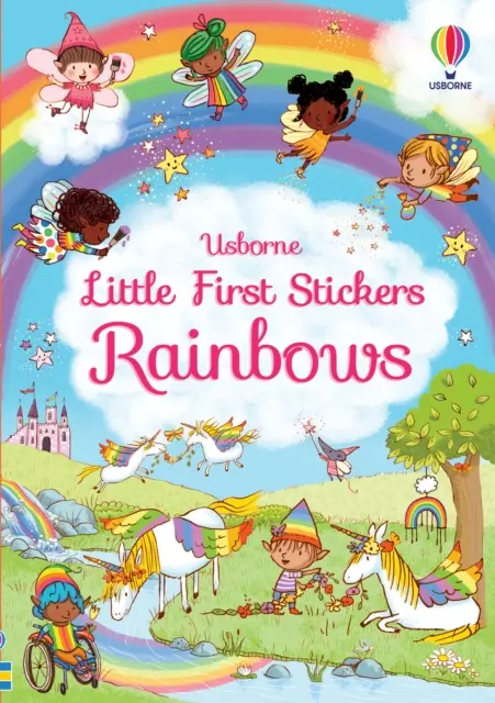 Primul mic abțibild Curcubeu - Little First Stickers Rainbows