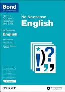 Bond: Engleză: No Nonsense - 5-6 ani - Bond: English: No Nonsense - 5-6 years