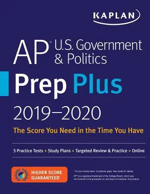 AP U.S. Government & Politics Prep Plus 2019-2020: 3 teste practice + planuri de studiu + revizuire și practică direcționată + online - AP U.S. Government & Politics Prep Plus 2019-2020: 3 Practice Tests + Study Plans + Targeted Review & Practice + Online
