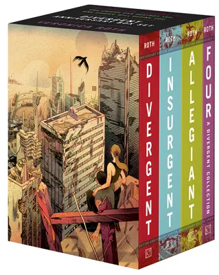 Cutie aniversară Divergent cu 4 cărți: Divergent, Insurgent, Allegiant, Patru - Divergent Anniversary 4-Book Box Set: Divergent, Insurgent, Allegiant, Four