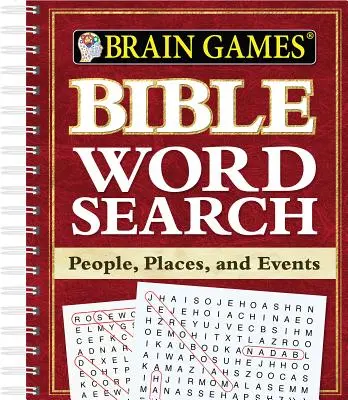 Jocuri pentru creier - Căutare de cuvinte în Biblie: Oameni, locuri și evenimente - Brain Games - Bible Word Search: People, Places, and Events