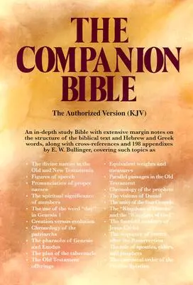 Biblie de însoțire-KJV - Companion Bible-KJV