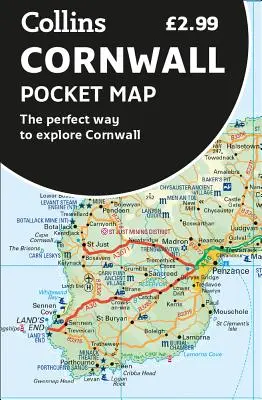 Cornwall Pocket Map - Modul perfect de a explora Cornwall - Cornwall Pocket Map - The Perfect Way to Explore Cornwall
