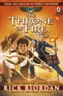 Tronul de foc: Romanul grafic (Cronicile Kane Cartea 2) - Throne of Fire: The Graphic Novel (The Kane Chronicles Book 2)