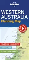 Lonely Planet Australia de Vest Hartă de planificare 1 - Lonely Planet Western Australia Planning Map 1