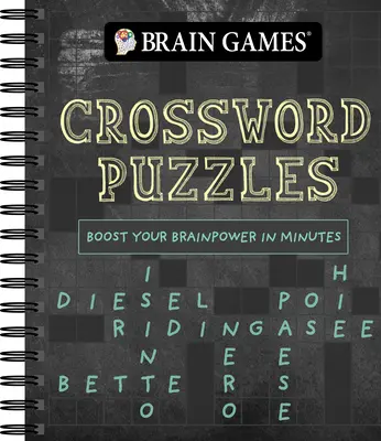 Brain Games - Crossword Puzzles (Chalkboard #2), 2: Stimulează-ți puterea creierului în câteva minute - Brain Games - Crossword Puzzles (Chalkboard #2), 2: Boost Your Brainpower in Minutes