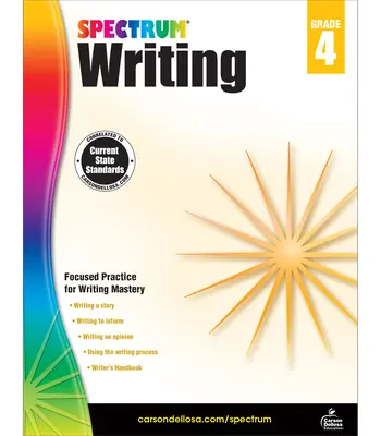Spectrum Writing, clasa 4 - Spectrum Writing, Grade 4