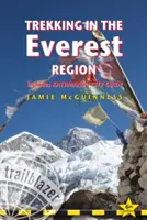 Trekking în regiunea Everest: Ghid practic cu 27 de hărți detaliate ale traseelor și 65 de planuri ale satelor, inclusiv ghidul orașului Kathmandu - Trekking in the Everest Region: Practical Guide with 27 Detailed Route Maps & 65 Village Plans Including Kathmandu City Guide