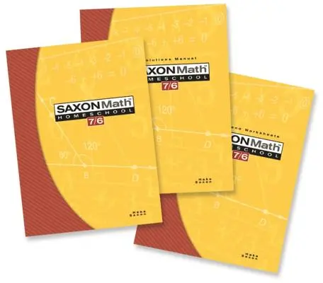 Saxon Math Homeschool clasa a 6-a - Saxon Math Homeschool 6th Grade