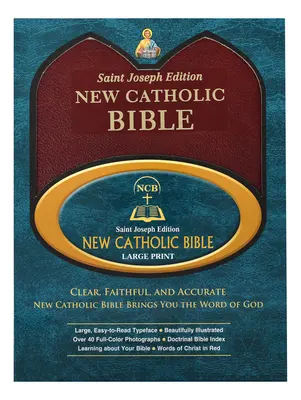 Sfântul Iosif Noua Biblie Catolică (Tip mare) - St. Joseph New Catholic Bible (Large Type)