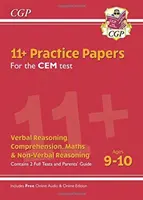 11+ CEM Practice Papers - Ages 9-10 (cu ghid pentru părinți și ediție online) - 11+ CEM Practice Papers - Ages 9-10 (with Parents' Guide & Online Edition)