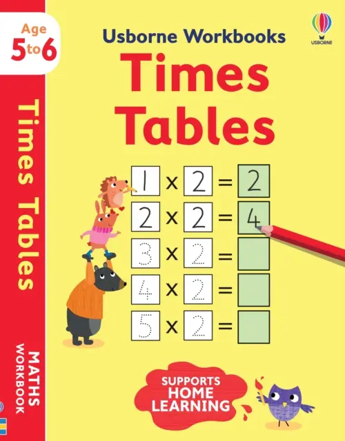 Caiete de lucru Usborne Times tables 5-6 - Usborne Workbooks Times tables 5-6