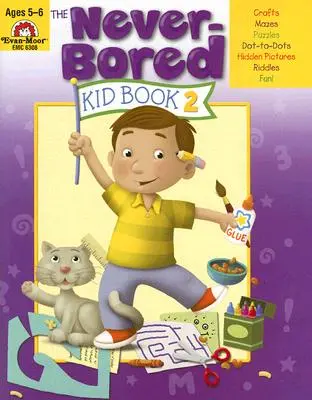 Cartea copilului care nu se plictisește niciodată 2, 5-6 ani - The Never-Bored Kid Book 2 Ages 5-6