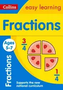 Collins Easy Learning Vârsta 5-7 -- Fracții Vârsta 5-7: Ediție nouă - Collins Easy Learning Age 5-7 -- Fractions Ages 5-7: New