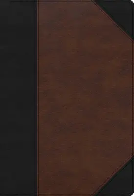 KJV Super Giant Print Reference Bible, Black/Brown Leathertouch, Indexată - KJV Super Giant Print Reference Bible, Black/Brown Leathertouch, Indexed