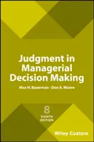 Judecata în luarea deciziilor manageriale - Judgment in Managerial Decision Making
