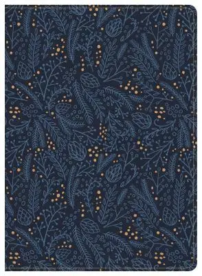 Biblia de studiu CSB, Navy Leathertouch: Literă roșie, Note de studiu și comentarii, Ilustrații, Marker cu panglică, Legătură cusută, Tip Serif Easy-To-Read Bible - CSB Study Bible, Navy Leathertouch: Red Letter, Study Notes and Commentary, Illustrations, Ribbon Marker, Sewn Binding, Easy-To-Read Bible Serif Type