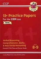 11+ CEM Practice Papers - Ages 8-9 (cu ghid pentru părinți și ediție online) - 11+ CEM Practice Papers - Ages 8-9 (with Parents' Guide & Online Edition)