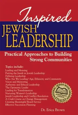 Leadership evreiesc inspirat: Abordări practice pentru construirea unor comunități puternice - Inspired Jewish Leadership: Practical Approaches to Building Strong Communities
