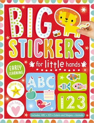 Abțibilduri mari pentru mâini mici Învățare timpurie - Big Stickers for Little Hands Early Learning