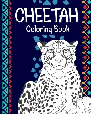 Cartea de colorat Cheetah - Cheetah Coloring Book
