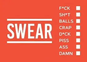 Swear Vouchers - Modalitatea murdară de a spune ce gândești cu adevărat - Swear Vouchers - The Filthy Way to Say What You Really Think
