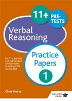 11+ Verbal Reasoning Practice Papers 1 - Pentru 11+, pre-test și examene școlare independente, inclusiv CEM, GL și ISEB - 11+ Verbal Reasoning Practice Papers 1 - For 11+, pre-test and independent school exams including CEM, GL and ISEB