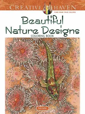 Creative Haven Carte de colorat cu desene frumoase din natură - Creative Haven Beautiful Nature Designs Coloring Book