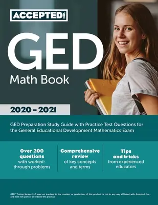 Cartea de matematică GED 2020-2021: Ghid de studiu pentru pregătirea GED cu întrebări practice pentru examenul de matematică pentru dezvoltarea educațională generală - GED Math Book 2020-2021: GED Preparation Study Guide with Practice Test Questions for the General Educational Development Mathematics Exam