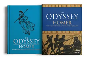 Odiseea - cu ilustrații după John Flaxman - Odyssey - With Illustrations After John Flaxman