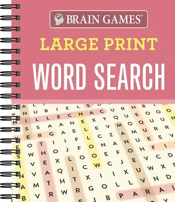 Brain Games - Căutarea cuvintelor cu caractere mari - Brain Games - Large Print Word Search
