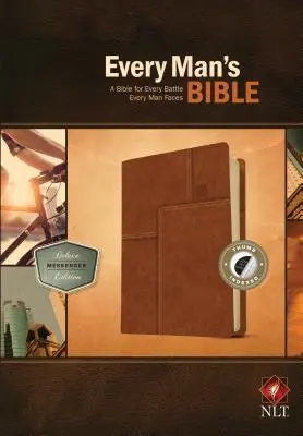 Biblia fiecărui bărbat NLT, ediție Deluxe Messenger - Every Man's Bible NLT, Deluxe Messenger Edition