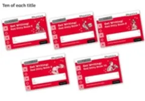 Read Write Inc. Phonics: Get Writing! Red Ditty Books 6-10 Pachet de 50 - Read Write Inc. Phonics: Get Writing! Red Ditty Books 6-10 Pack of 50