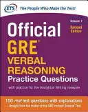 Official GRE Verbal Reasoning Practice Questions, ediția a doua, volumul 1 - Official GRE Verbal Reasoning Practice Questions, Second Edition, Volume 1