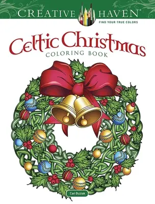 Carte de colorat Creative Haven Celtic Christmas - Creative Haven Celtic Christmas Coloring Book