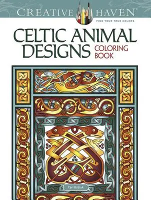 Carte de colorat Creative Haven Celtic Animal Designs - Creative Haven Celtic Animal Designs Coloring Book