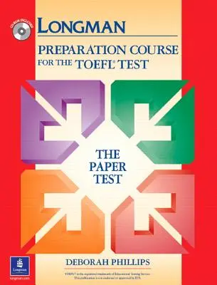 Curs de pregătire pentru testul pe hârtie TOEFL W/CD; fără cheia de răspuns [Cu CDROM] - TOEFL Paper Prep Course W/CD; Without Answer Key [With CDROM]