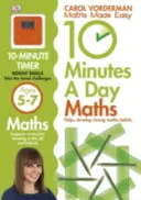 10 Minutes A Day Maths, Ages 5-7 (Key Stage 1) - Sprijină curriculum-ul național, ajută la dezvoltarea unor abilități matematice solide - 10 Minutes A Day Maths, Ages 5-7 (Key Stage 1) - Supports the National Curriculum, Helps Develop Strong Maths Skills