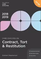 Statute de bază privind contractele, răspunderea civilă delictuală și restituirea 2018-19 - Core Statutes on Contract, Tort & Restitution 2018-19