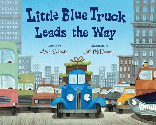 Micul camion albastru conduce drumul Carte mare - Little Blue Truck Leads the Way Big Book