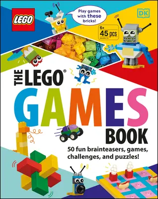 The Lego Games Book: 50 de Ghicitori, Jocuri, Provocări și Puzzle-uri Amuzante! - The Lego Games Book: 50 Fun Brainteasers, Games, Challenges, and Puzzles!