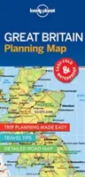 Lonely Planet Marea Britanie Hartă de planificare 1 - Lonely Planet Great Britain Planning Map 1