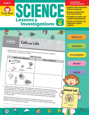 Lecții și investigații științifice, clasa a 6-a - Science Lessons and Investigations, Grade 6