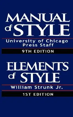 The Chicago Manual of Style & The Elements of Style, Ediție specială - The Chicago Manual of Style & The Elements of Style, Special Edition