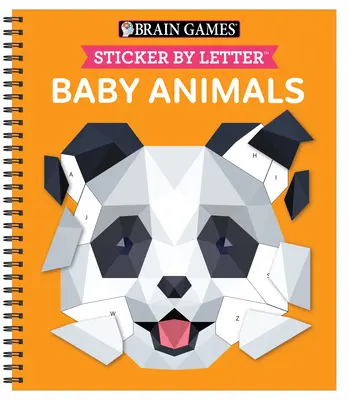 Brain Games - Sticker by Letter: Bebeluși Animale - Brain Games - Sticker by Letter: Baby Animals