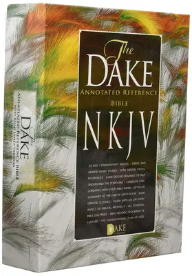 Dake NKJV în piele neagră întărită - Dake NKJV Black Bonded Leather