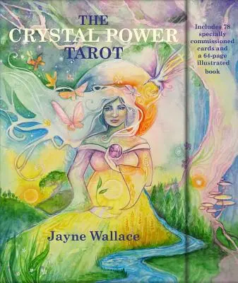 Tarotul Crystal Power: Include un pachet complet de 78 de cărți de tarot comandate special și o carte ilustrată de 64 de pagini [Cu carte(e)] - The Crystal Power Tarot: Includes a Full Deck of 78 Specially Commissioned Tarot Cards and a 64-Page Illustrated Book [With Book(s)]