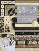Quilter's Academy: Vol. 5-Master's Year: Un curs de dezvoltare a abilităților în realizarea cuverturii - Quilter's Academy: Vol. 5-Master's Year: A Skill-Building Course in Quiltmaking