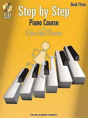 Curs de pian Step by Step - Cartea 3 cu audio online - Step by Step Piano Course - Book 3 with Online Audio