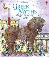 Cartea cu picturi magice despre miturile grecești - Greek Myths Magic Painting Book